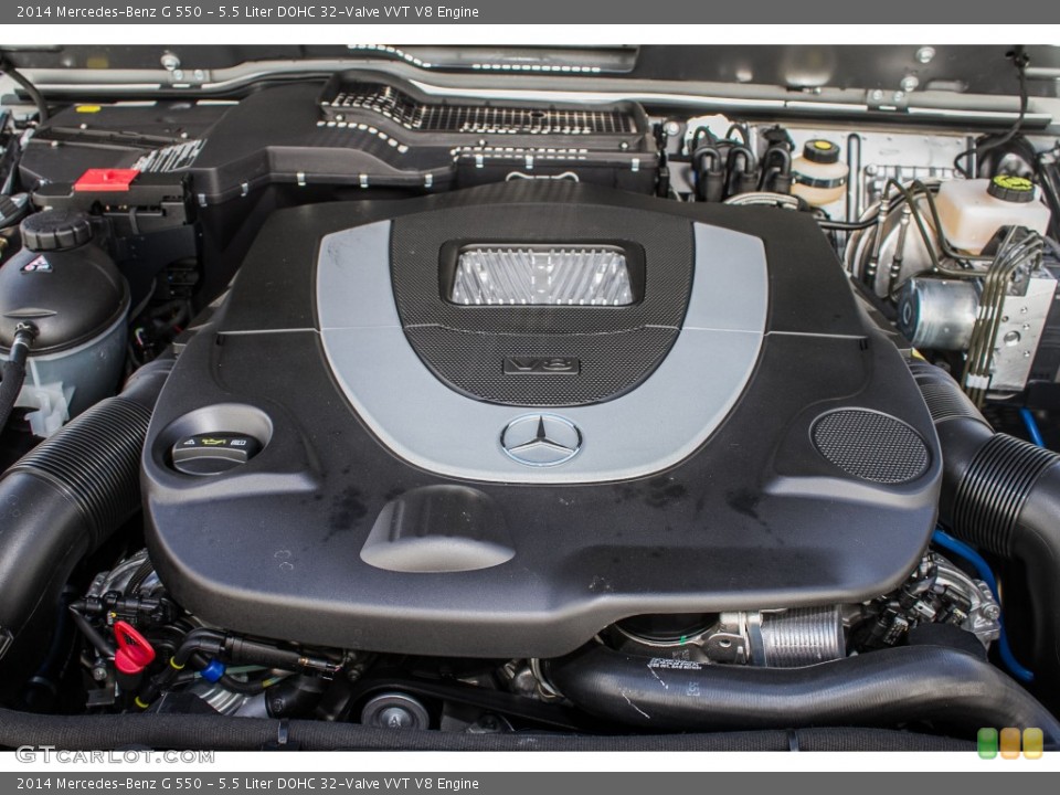 5.5 Liter DOHC 32-Valve VVT V8 Engine for the 2014 Mercedes-Benz G #92182104