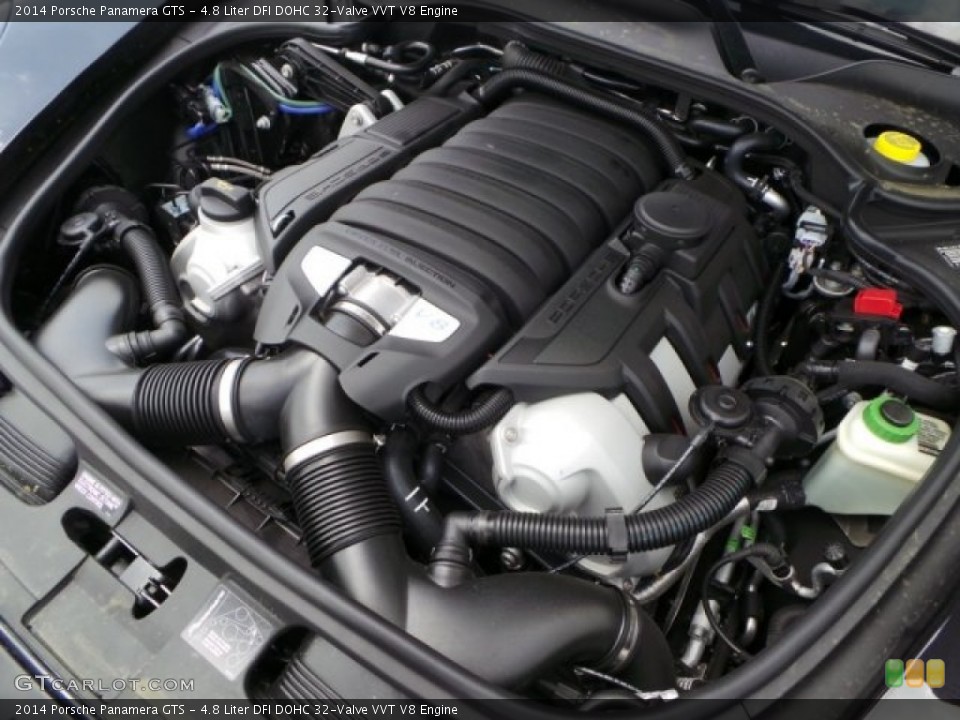 4.8 Liter DFI DOHC 32-Valve VVT V8 Engine for the 2014 Porsche Panamera #92183101