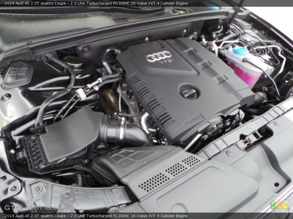 2.0 Liter Turbocharged FSI DOHC 16-Valve VVT 4 Cylinder Engine for the 2014 Audi A5 #92187133
