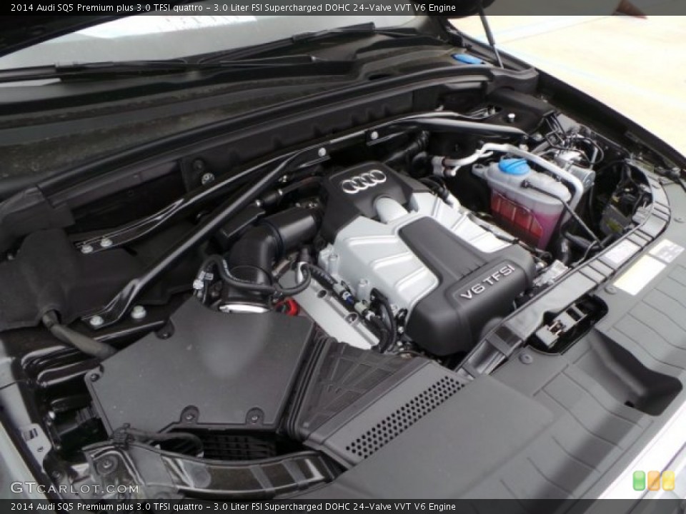 3.0 Liter FSI Supercharged DOHC 24-Valve VVT V6 Engine for the 2014 Audi SQ5 #92198878