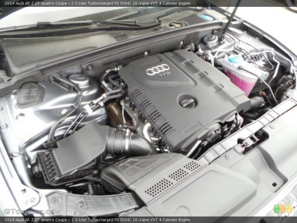 2.0 Liter Turbocharged FSI DOHC 16-Valve VVT 4 Cylinder Engine for the 2014 Audi A5 #92199445