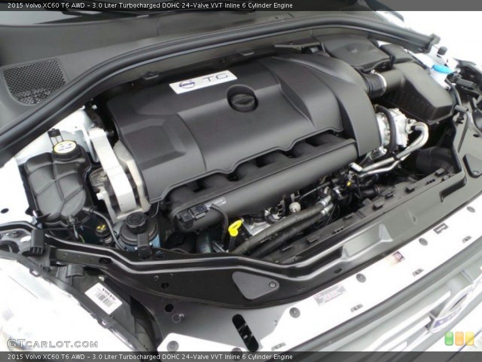 3.0 Liter Turbocharged DOHC 24-Valve VVT Inline 6 Cylinder Engine for the 2015 Volvo XC60 #92217985