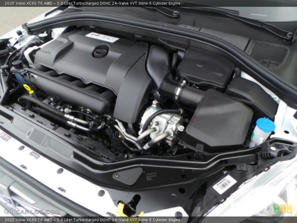 3.0 Liter Turbocharged DOHC 24-Valve VVT Inline 6 Cylinder Engine for the 2015 Volvo XC60 #92218006