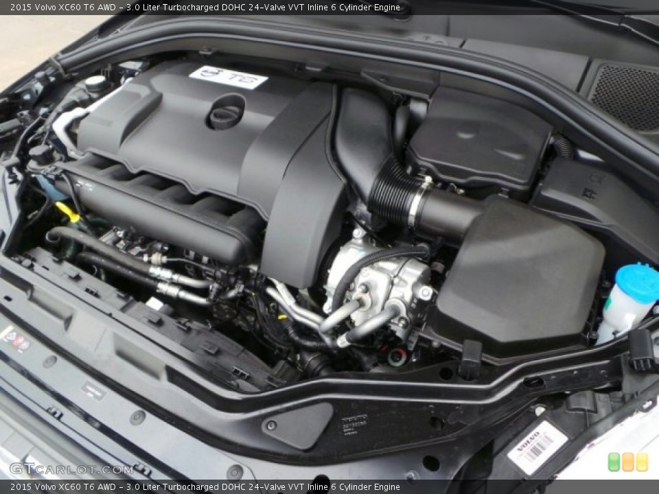 3.0 Liter Turbocharged DOHC 24-Valve VVT Inline 6 Cylinder Engine for the 2015 Volvo XC60 #92219338