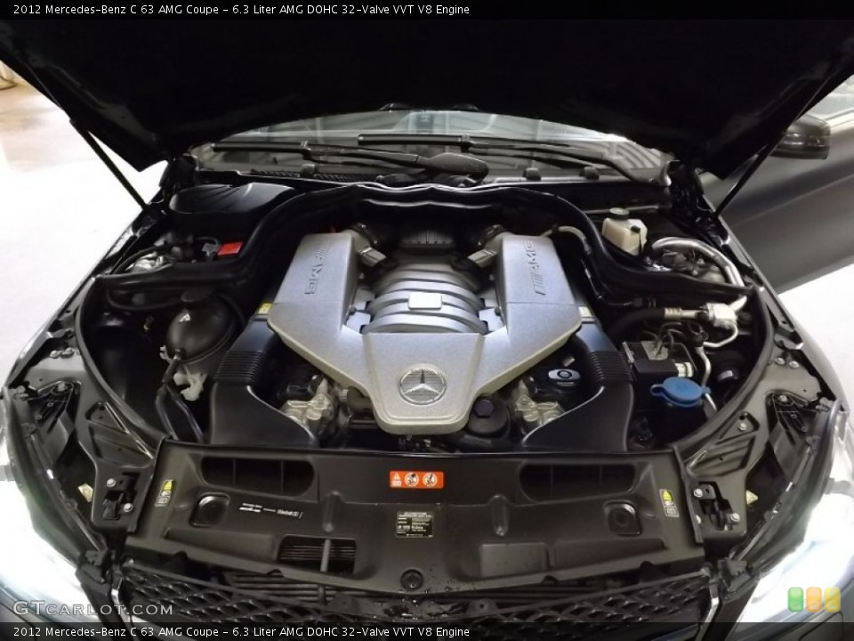 6.3 Liter AMG DOHC 32-Valve VVT V8 Engine for the 2012 Mercedes-Benz C #92236382