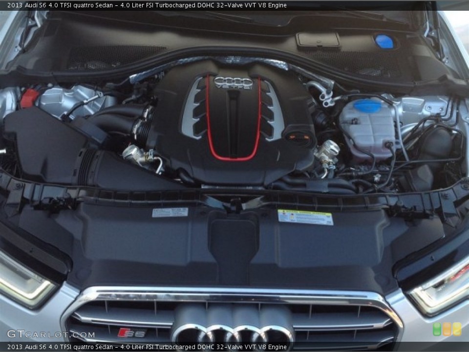 4.0 Liter FSI Turbocharged DOHC 32-Valve VVT V8 Engine for the 2013 Audi S6 #92249264