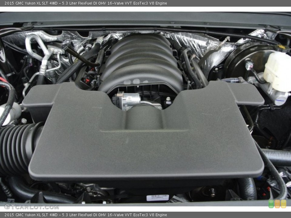 5.3 Liter FlexFuel DI OHV 16-Valve VVT EcoTec3 V8 Engine for the 2015 GMC Yukon #92258973