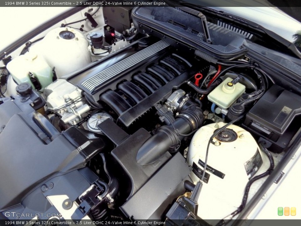 2.5 Liter DOHC 24-Valve Inline 6 Cylinder Engine for the 1994 BMW 3 Series #92272639