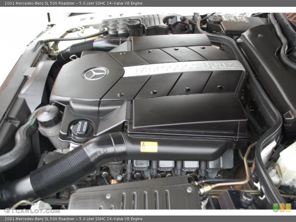 5.0 Liter SOHC 24-Valve V8 Engine for the 2001 Mercedes-Benz SL #92273179