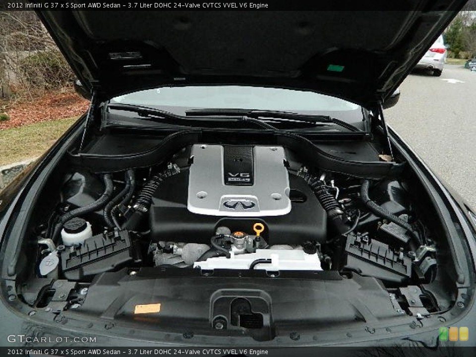 3.7 Liter DOHC 24-Valve CVTCS VVEL V6 Engine for the 2012 Infiniti G #92281033