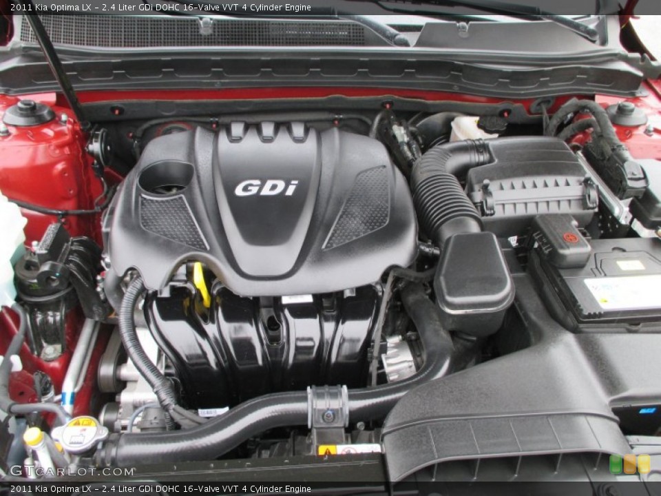 2.4 Liter GDi DOHC 16-Valve VVT 4 Cylinder Engine for the 2011 Kia Optima #92298736