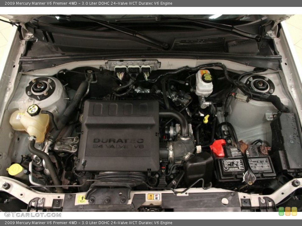 3.0 Liter DOHC 24-Valve iVCT Duratec V6 Engine for the 2009 Mercury Mariner #92317338