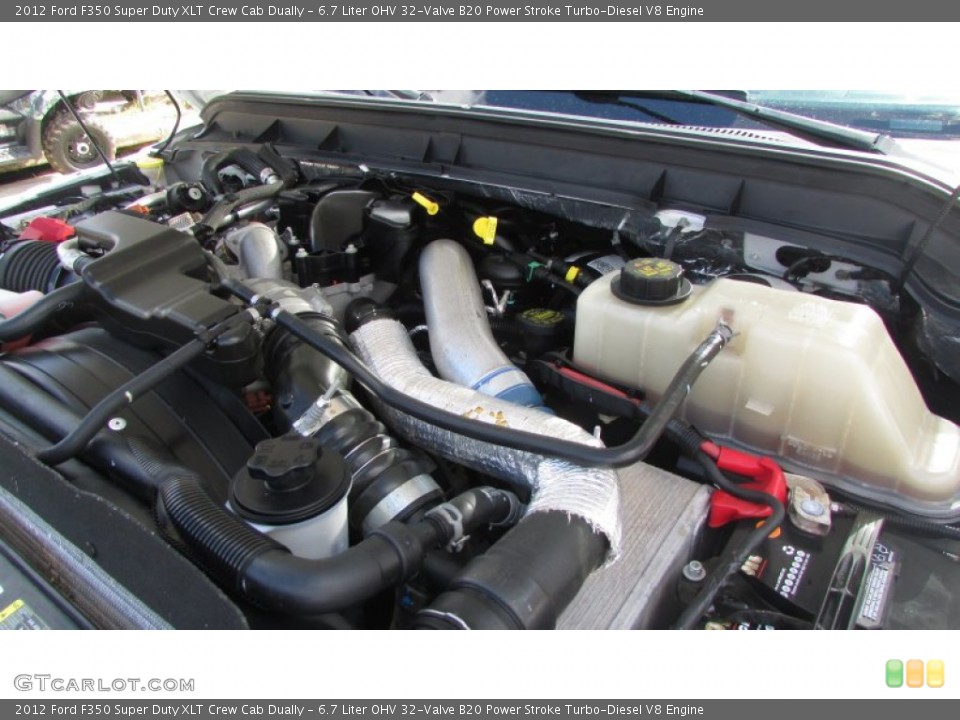 6.7 Liter OHV 32-Valve B20 Power Stroke Turbo-Diesel V8 Engine for the 2012 Ford F350 Super Duty #92321418