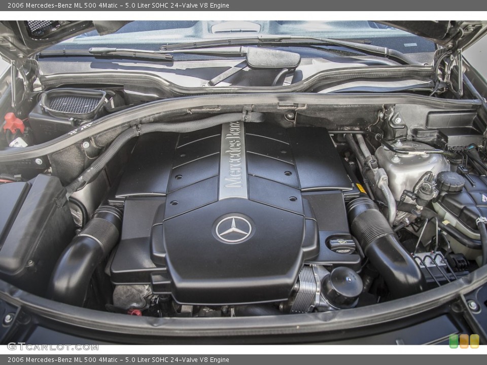 5.0 Liter SOHC 24-Valve V8 Engine for the 2006 Mercedes-Benz ML #92324370
