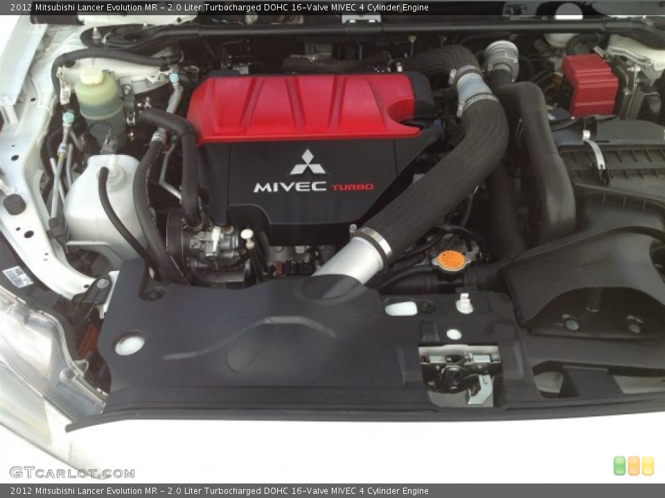 2.0 Liter Turbocharged DOHC 16-Valve MIVEC 4 Cylinder Engine for the 2012 Mitsubishi Lancer Evolution #92338719