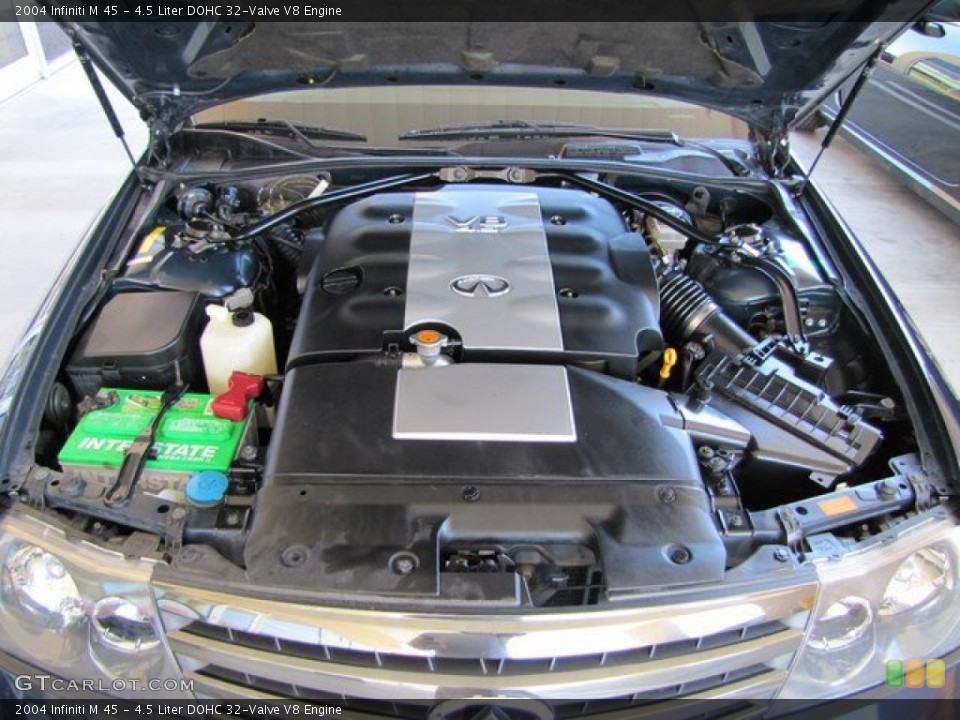 4.5 Liter DOHC 32-Valve V8 Engine for the 2004 Infiniti M #92347785