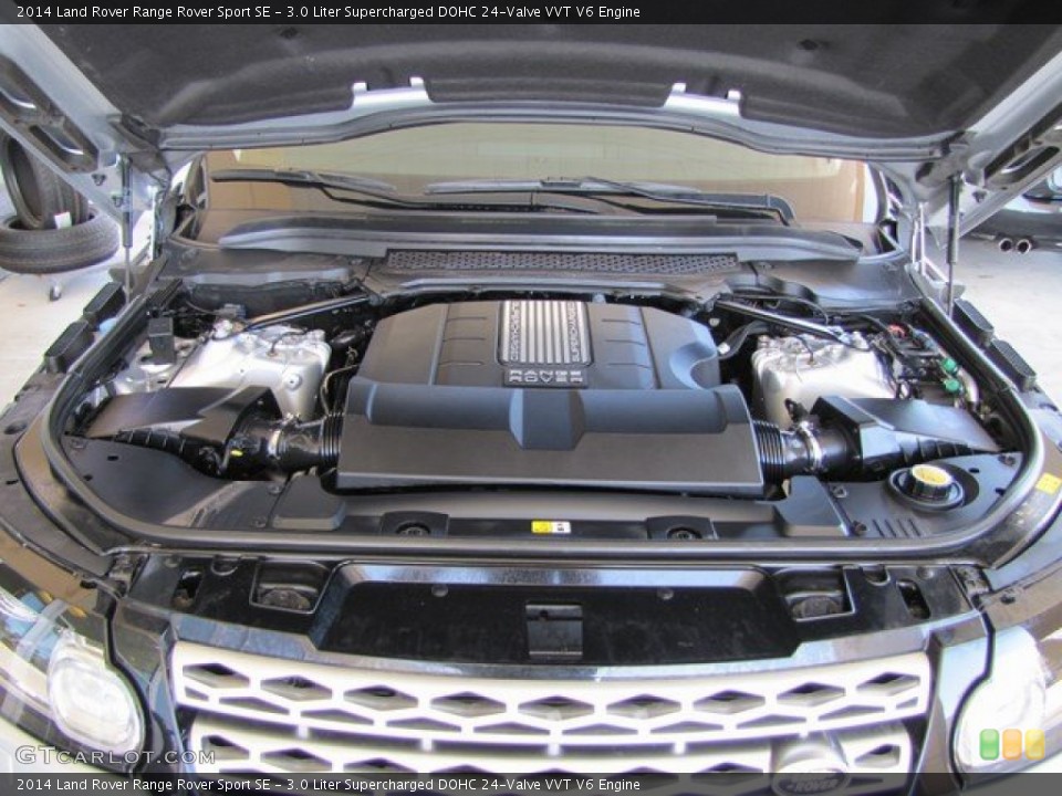 3.0 Liter Supercharged DOHC 24-Valve VVT V6 Engine for the 2014 Land Rover Range Rover Sport #92349261