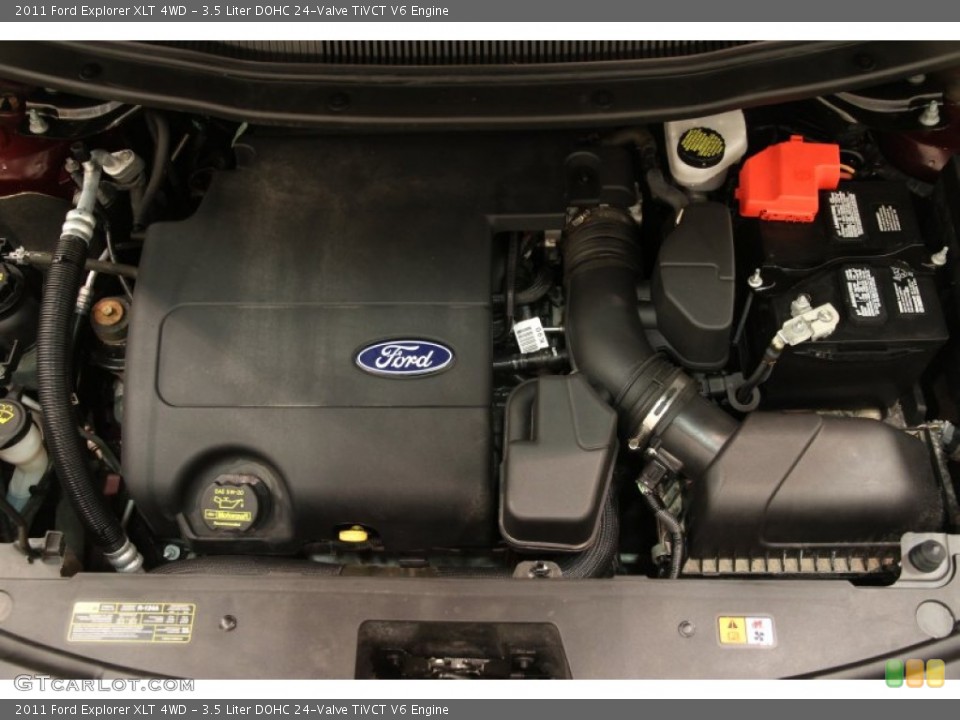 3.5 Liter DOHC 24-Valve TiVCT V6 Engine for the 2011 Ford Explorer #92360697