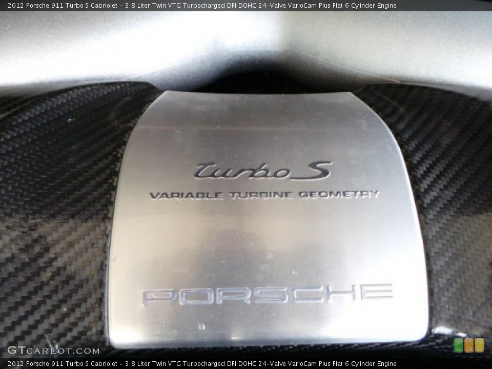 3.8 Liter Twin VTG Turbocharged DFI DOHC 24-Valve VarioCam Plus Flat 6 Cylinder Engine for the 2012 Porsche 911 #92371872