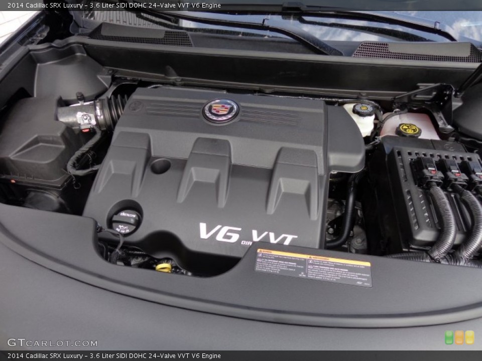 3.6 Liter SIDI DOHC 24-Valve VVT V6 Engine for the 2014 Cadillac SRX #92379246