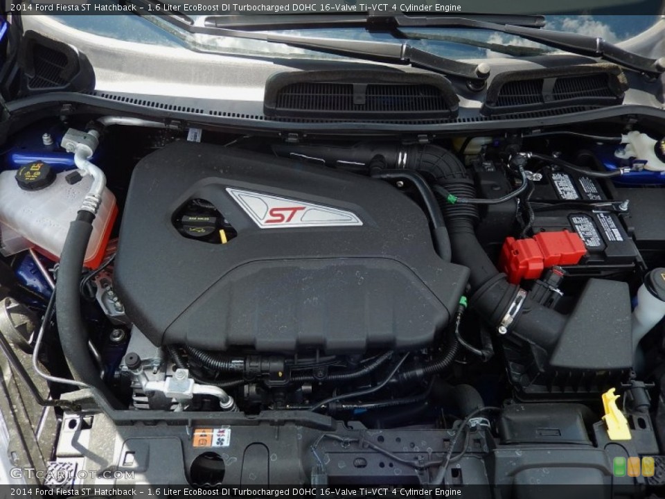 1.6 Liter EcoBoost DI Turbocharged DOHC 16-Valve Ti-VCT 4 Cylinder Engine for the 2014 Ford Fiesta #92400702