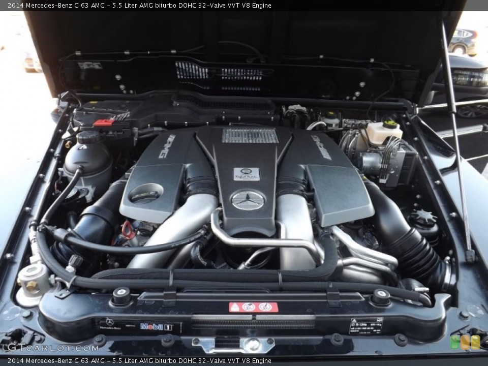 5.5 Liter AMG biturbo DOHC 32-Valve VVT V8 Engine for the 2014 Mercedes-Benz G #92426892