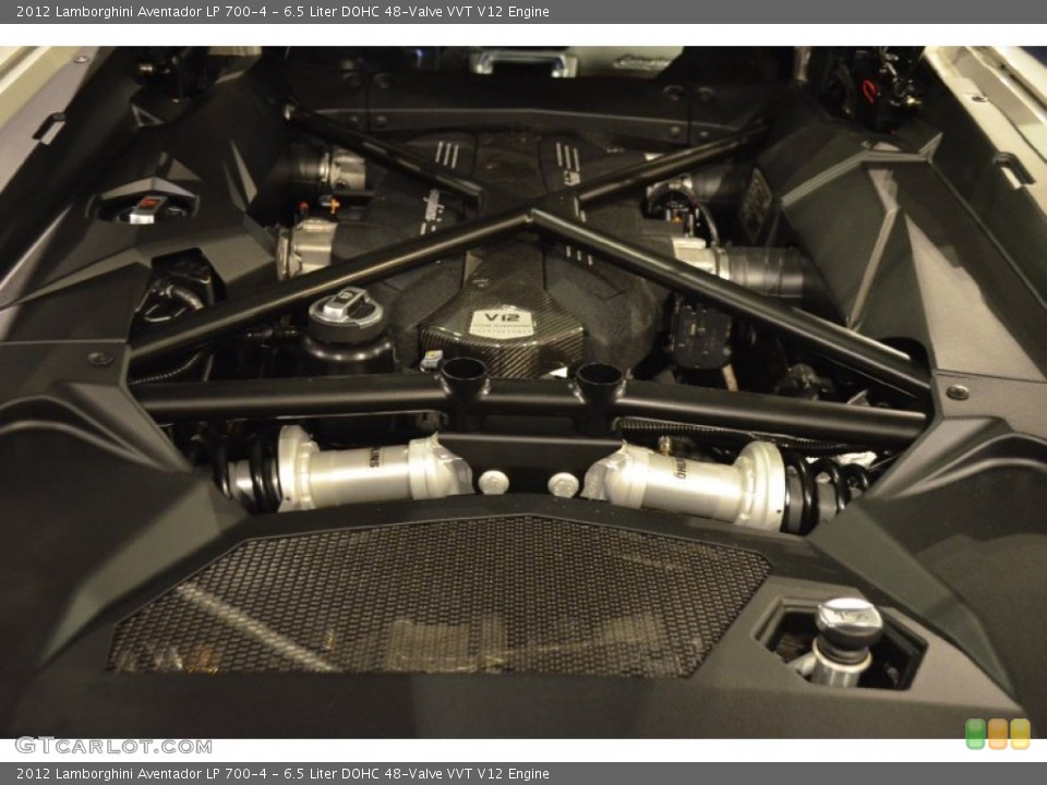 6.5 Liter DOHC 48-Valve VVT V12 Engine for the 2012 Lamborghini Aventador #92429910