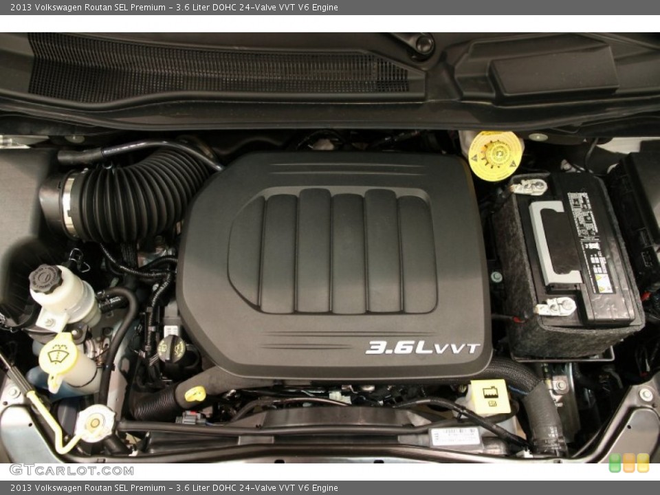 3.6 Liter DOHC 24-Valve VVT V6 2013 Volkswagen Routan Engine