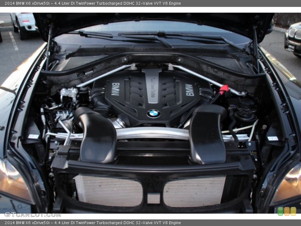 4.4 Liter DI TwinPower Turbocharged DOHC 32-Valve VVT V8 Engine for the 2014 BMW X6 #92436550