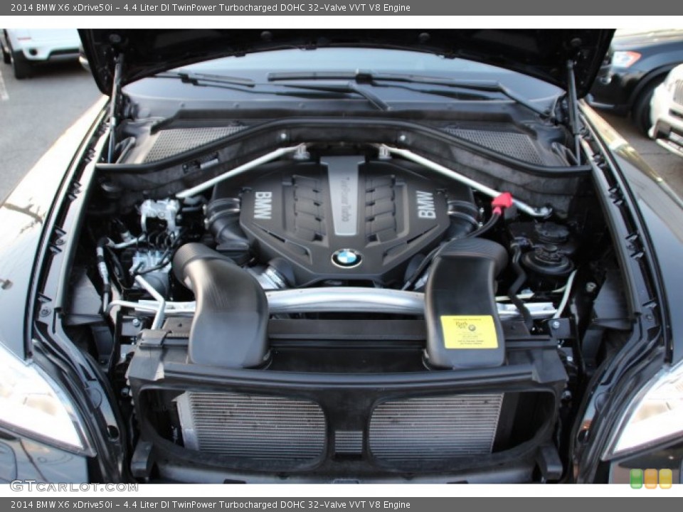 4.4 Liter DI TwinPower Turbocharged DOHC 32-Valve VVT V8 Engine for the 2014 BMW X6 #92437275