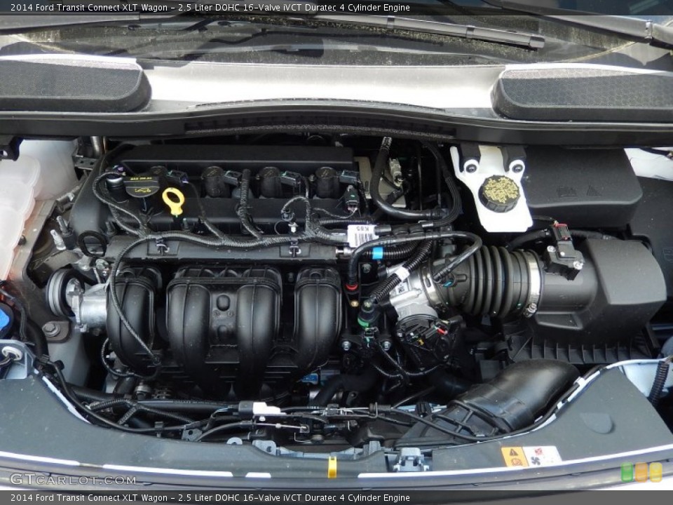 2.5 Liter DOHC 16-Valve iVCT Duratec 4 Cylinder Engine for the 2014 Ford Transit Connect #92441230