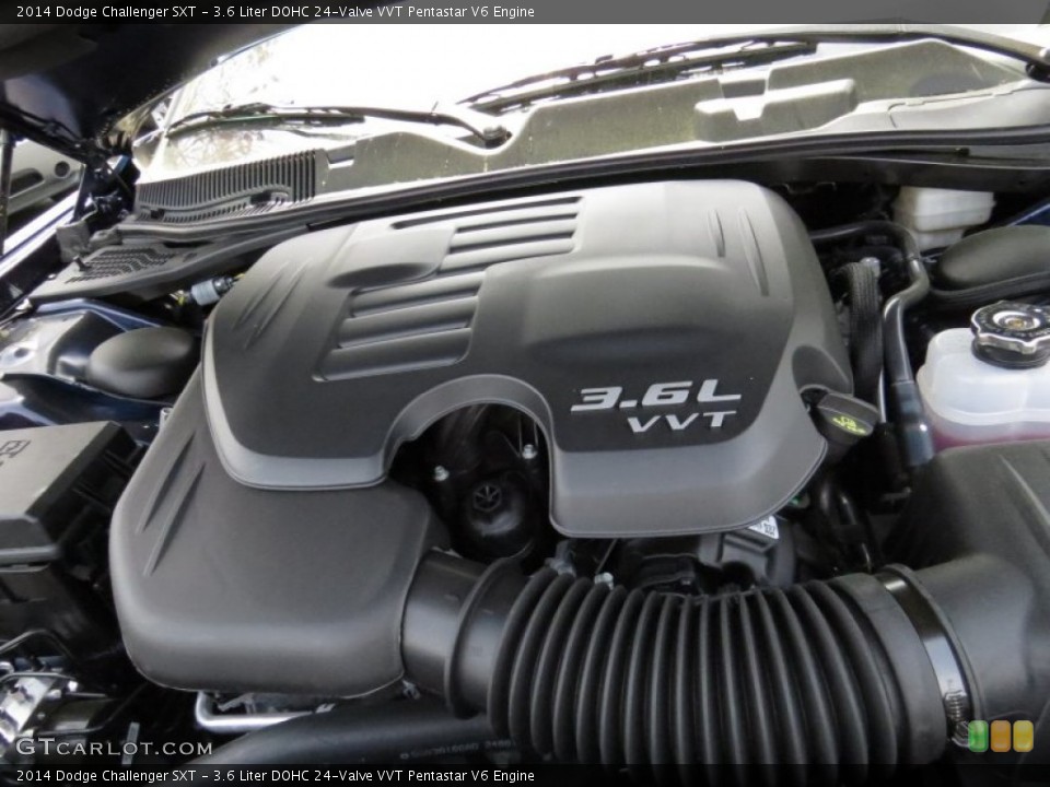 3.6 Liter DOHC 24-Valve VVT Pentastar V6 Engine for the 2014 Dodge Challenger #92443585