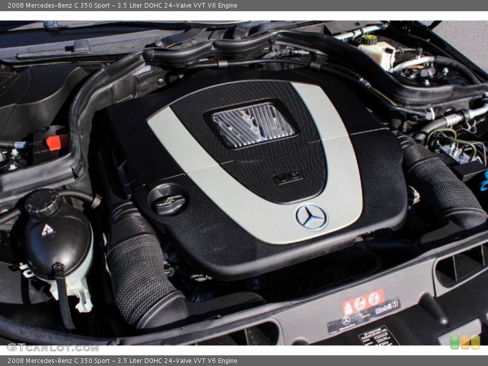 3.5 Liter DOHC 24-Valve VVT V6 Engine for the 2008 Mercedes-Benz C #92464477