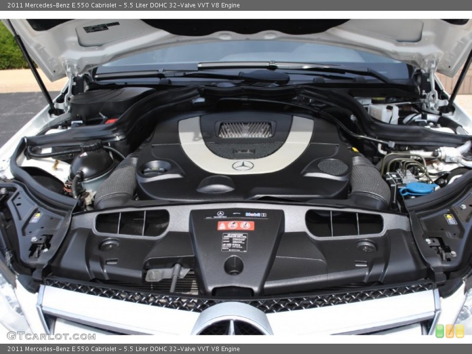 5.5 Liter DOHC 32-Valve VVT V8 Engine for the 2011 Mercedes-Benz E #92466757