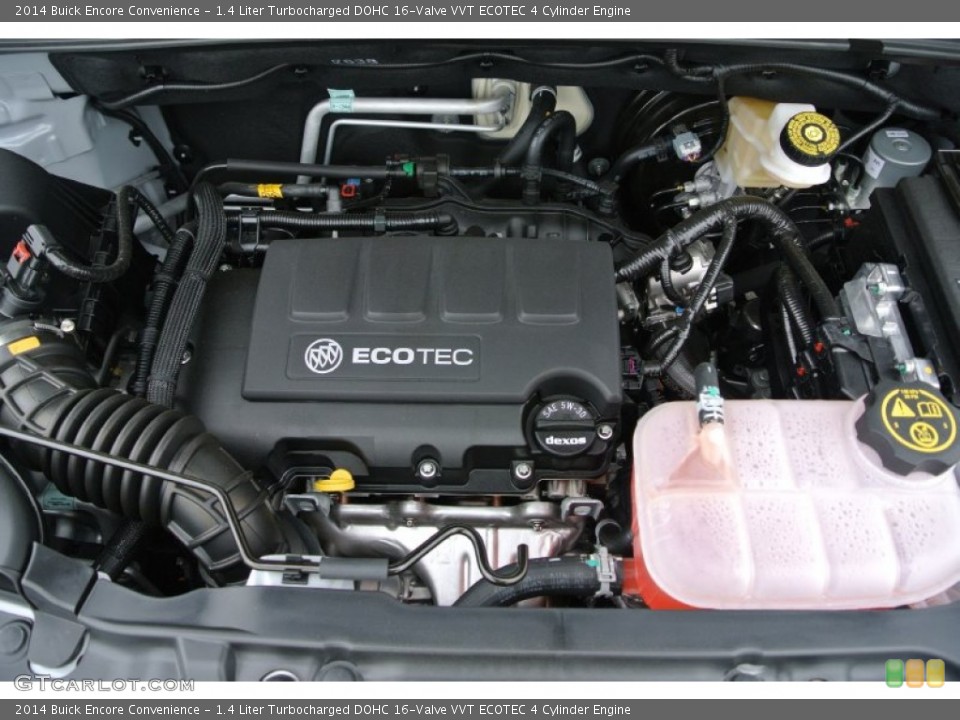1.4 Liter Turbocharged DOHC 16-Valve VVT ECOTEC 4 Cylinder Engine for the 2014 Buick Encore #92515596