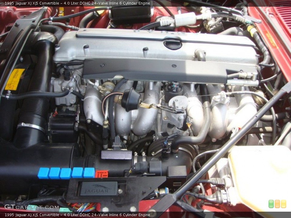 4.0 Liter DOHC 24-Valve Inline 6 Cylinder Engine for the 1995 Jaguar XJ #92516436