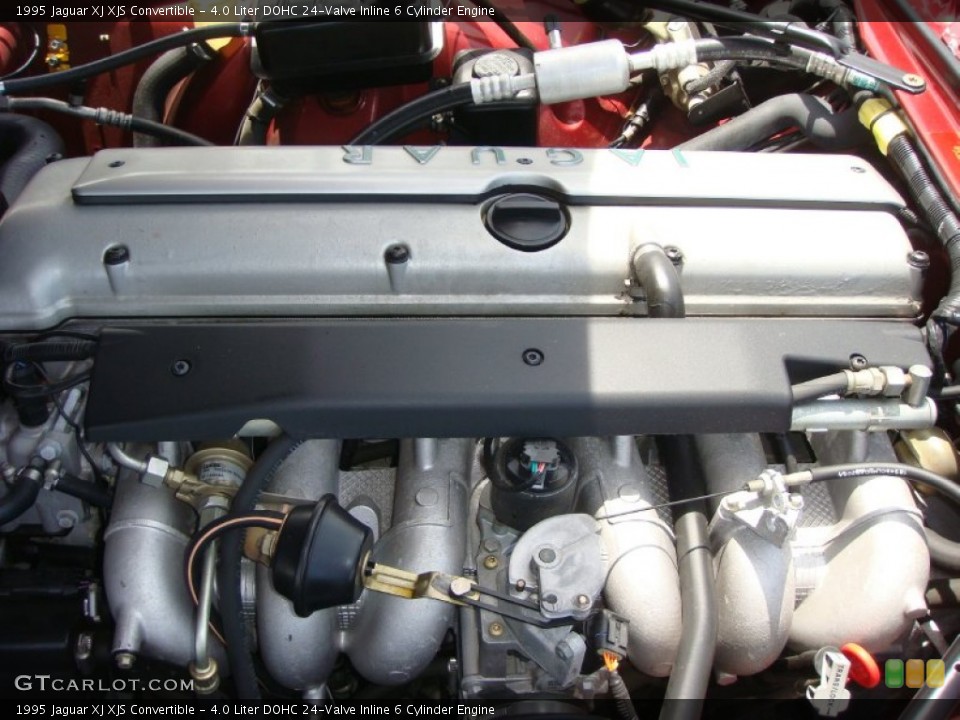 4.0 Liter DOHC 24-Valve Inline 6 Cylinder Engine for the 1995 Jaguar XJ #92516469