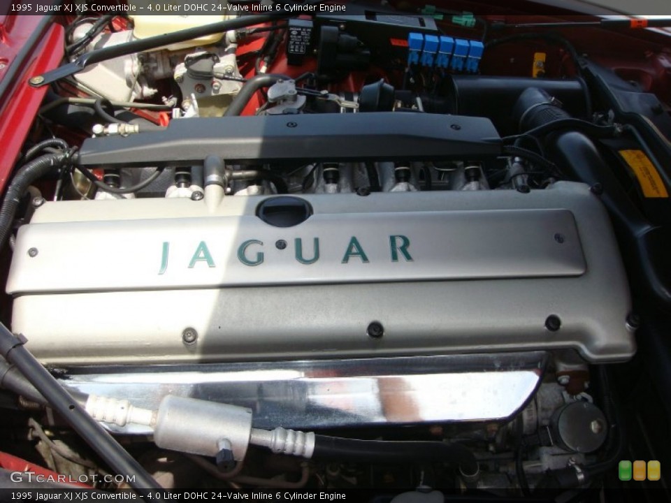 4.0 Liter DOHC 24-Valve Inline 6 Cylinder Engine for the 1995 Jaguar XJ #92516517