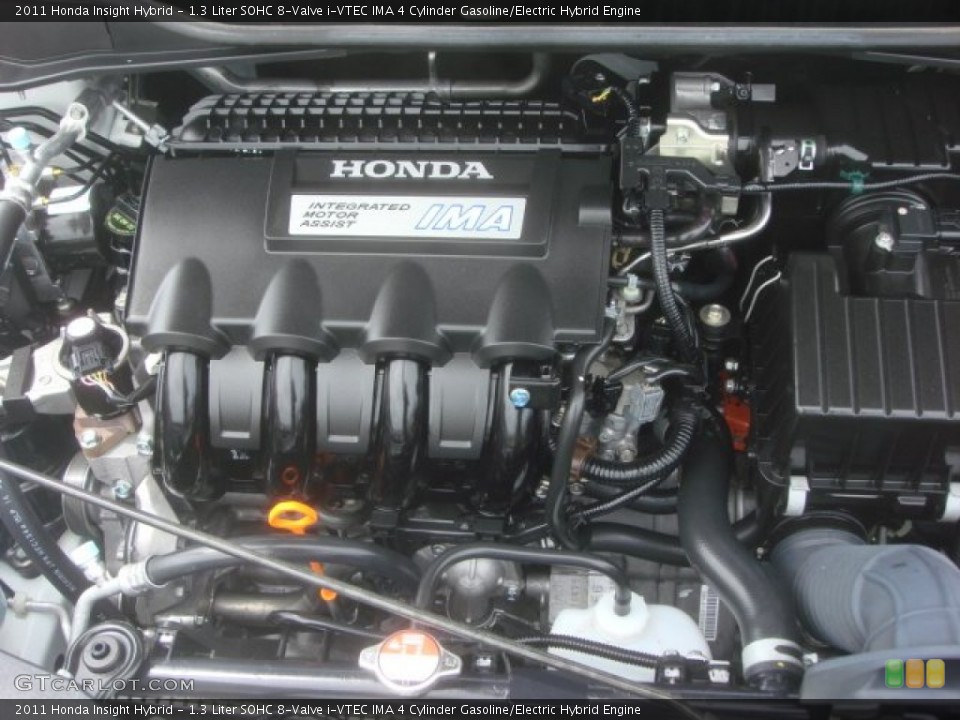 1.3 Liter SOHC 8-Valve i-VTEC IMA 4 Cylinder Gasoline/Electric Hybrid Engine for the 2011 Honda Insight #92522976
