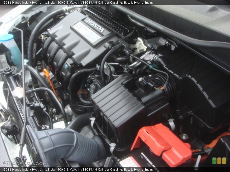 1.3 Liter SOHC 8-Valve i-VTEC IMA 4 Cylinder Gasoline/Electric Hybrid Engine for the 2011 Honda Insight #92522998