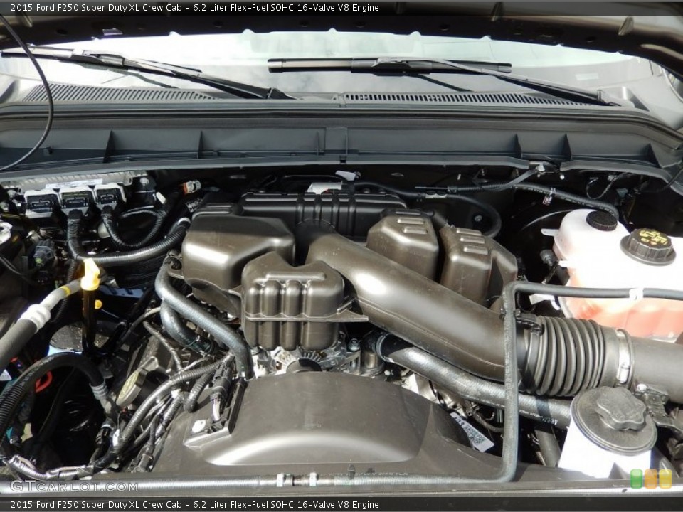 6.2 Liter Flex-Fuel SOHC 16-Valve V8 Engine for the 2015 Ford F250 Super Duty #92541633