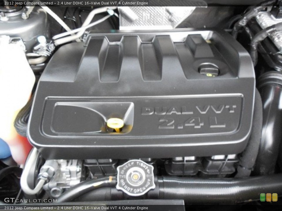2.4 Liter DOHC 16-Valve Dual VVT 4 Cylinder Engine for the 2012 Jeep Compass #92544186