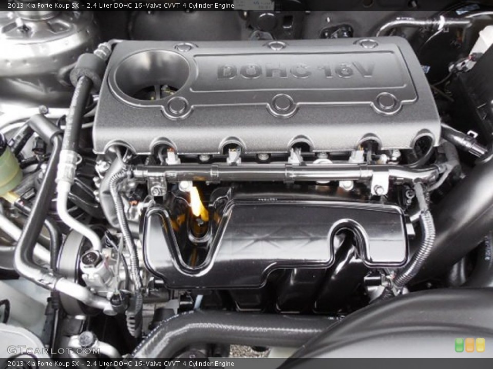 2.4 Liter DOHC 16-Valve CVVT 4 Cylinder 2013 Kia Forte Koup Engine