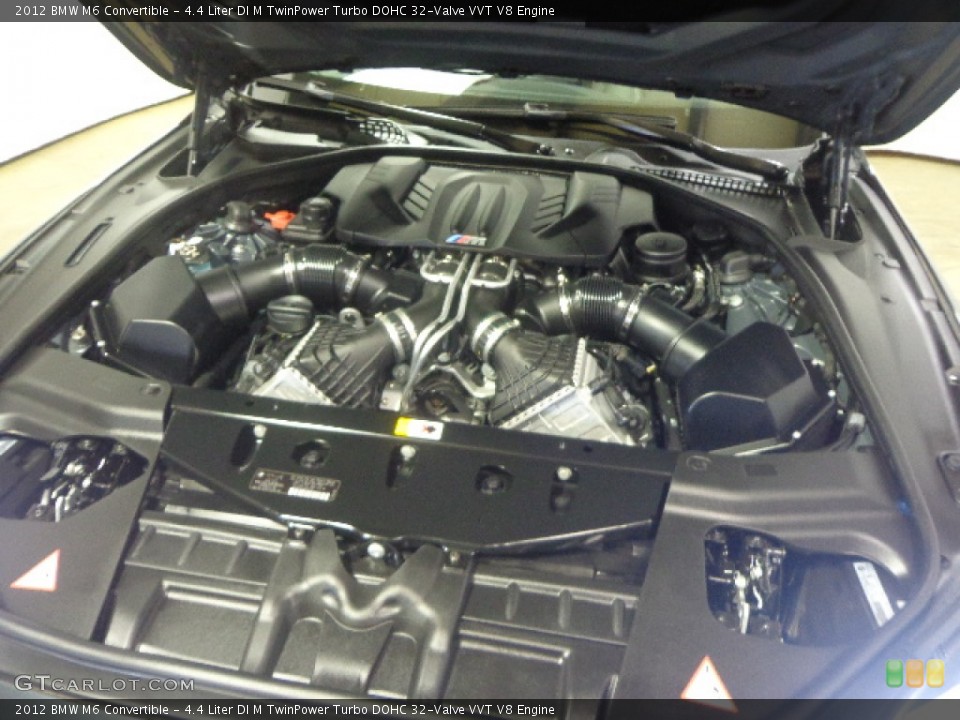 4.4 Liter DI M TwinPower Turbo DOHC 32-Valve VVT V8 Engine for the 2012 BMW M6 #92546619