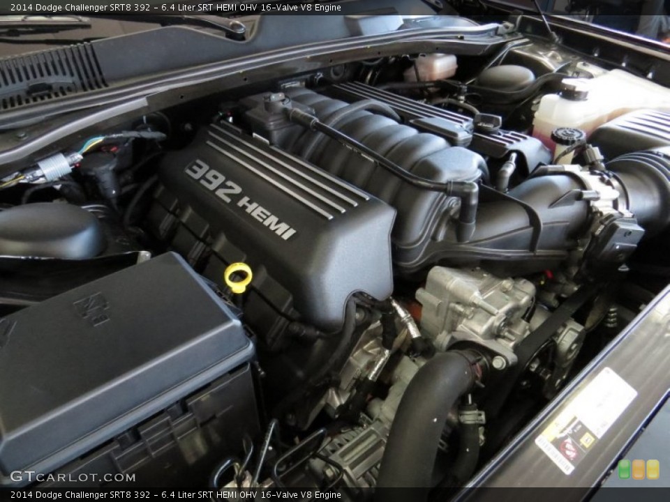 6.4 Liter SRT HEMI OHV 16-Valve V8 Engine for the 2014 Dodge Challenger #92561318