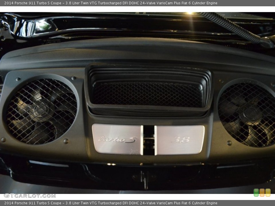 3.8 Liter Twin VTG Turbocharged DFI DOHC 24-Valve VarioCam Plus Flat 6 Cylinder Engine for the 2014 Porsche 911 #92563937