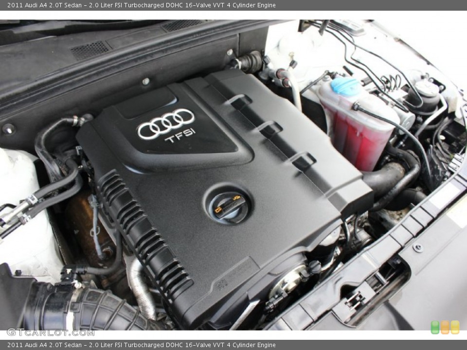 2.0 Liter FSI Turbocharged DOHC 16-Valve VVT 4 Cylinder Engine for the 2011 Audi A4 #92574395