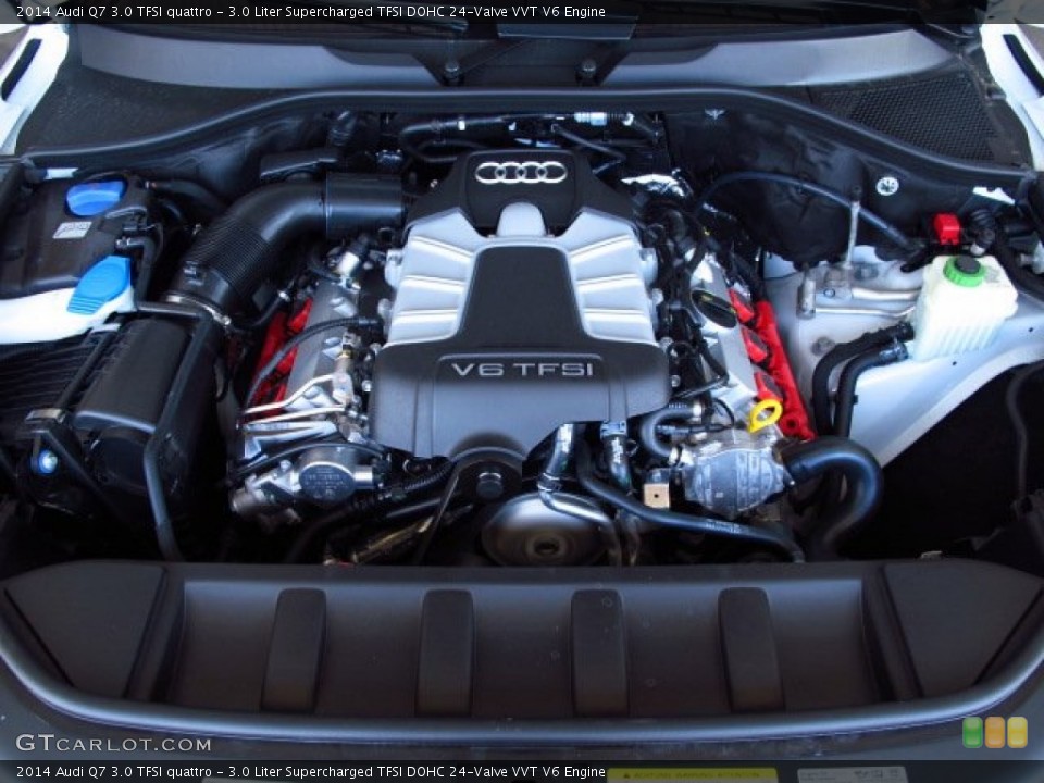 3.0 Liter Supercharged TFSI DOHC 24-Valve VVT V6 Engine for the 2014 Audi Q7 #92582988