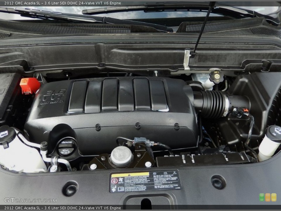 3.6 Liter SIDI DOHC 24-Valve VVT V6 Engine for the 2012 GMC Acadia #92606180