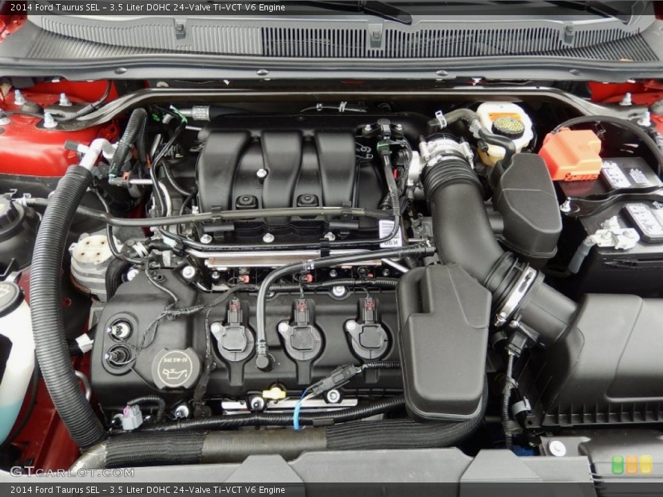 3.5 Liter DOHC 24-Valve Ti-VCT V6 Engine for the 2014 Ford Taurus #92607890